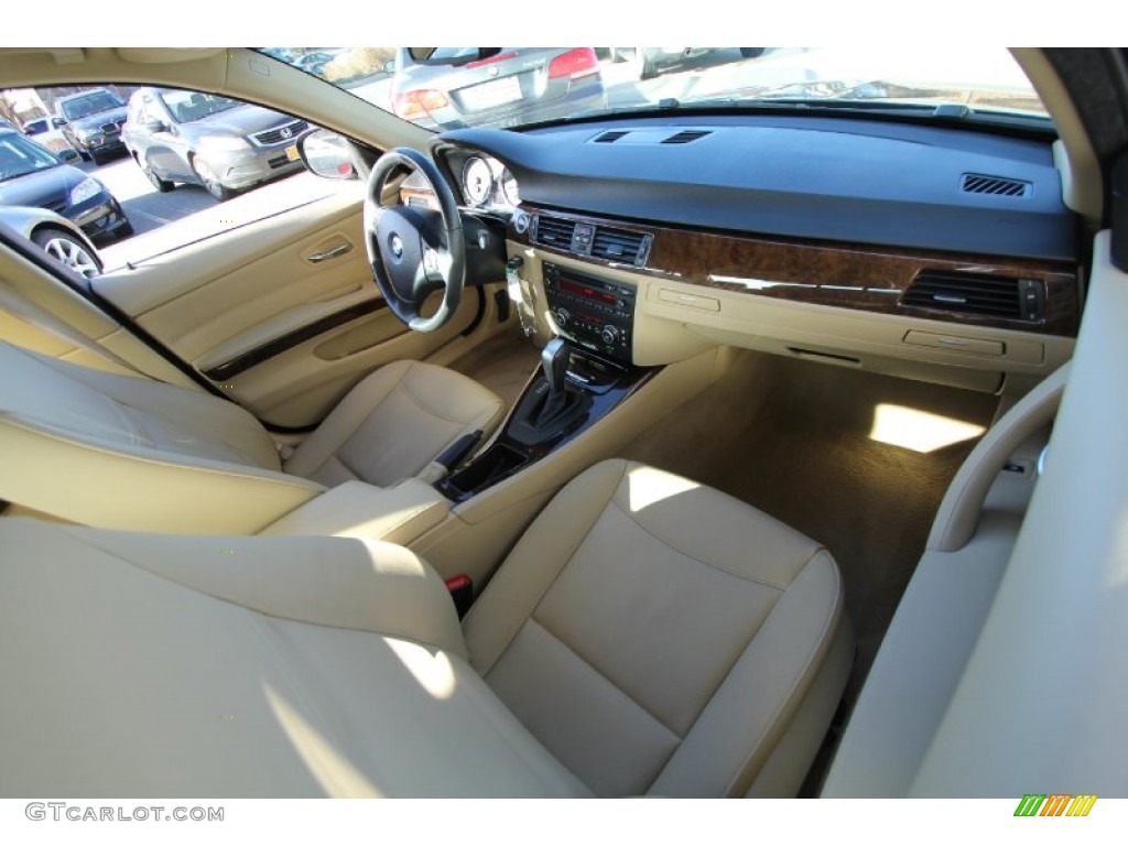 2009 3 Series 328xi Sedan - Black Sapphire Metallic / Beige photo #13