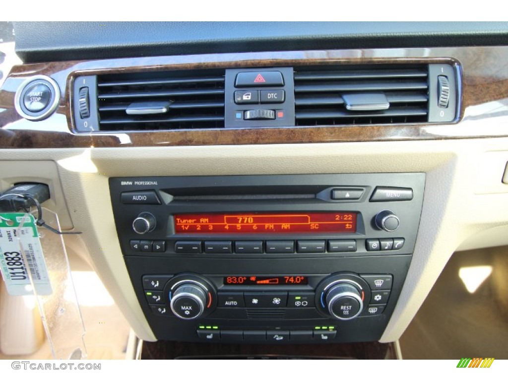 2009 3 Series 328xi Sedan - Black Sapphire Metallic / Beige photo #14