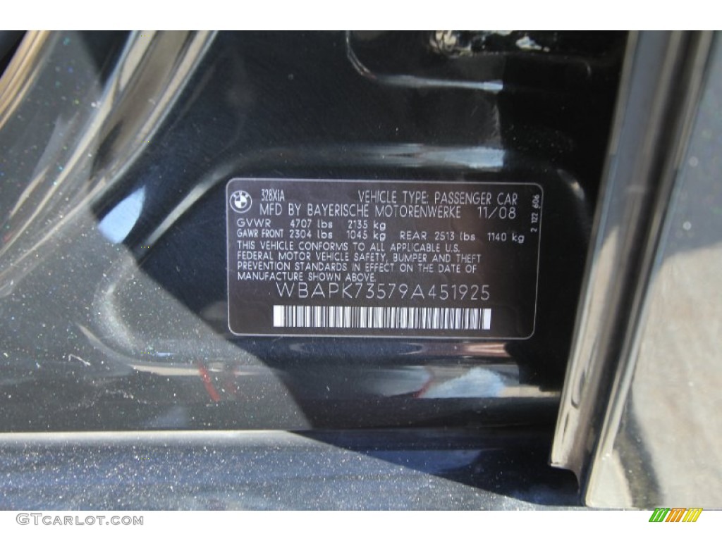 2009 3 Series 328xi Sedan - Black Sapphire Metallic / Beige photo #17