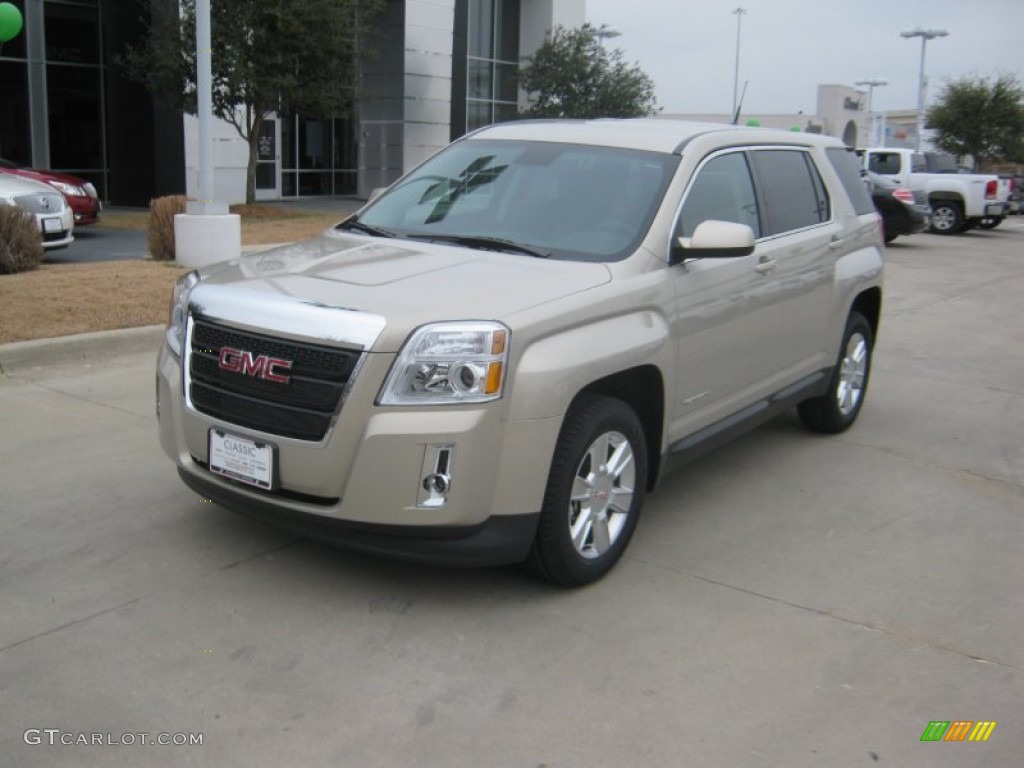 2012 Terrain SLE - Gold Mist Metallic / Jet Black photo #1