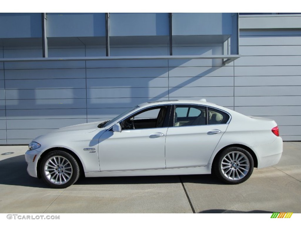 Alpine White 2011 BMW 5 Series 535i xDrive Sedan Exterior Photo #60008396