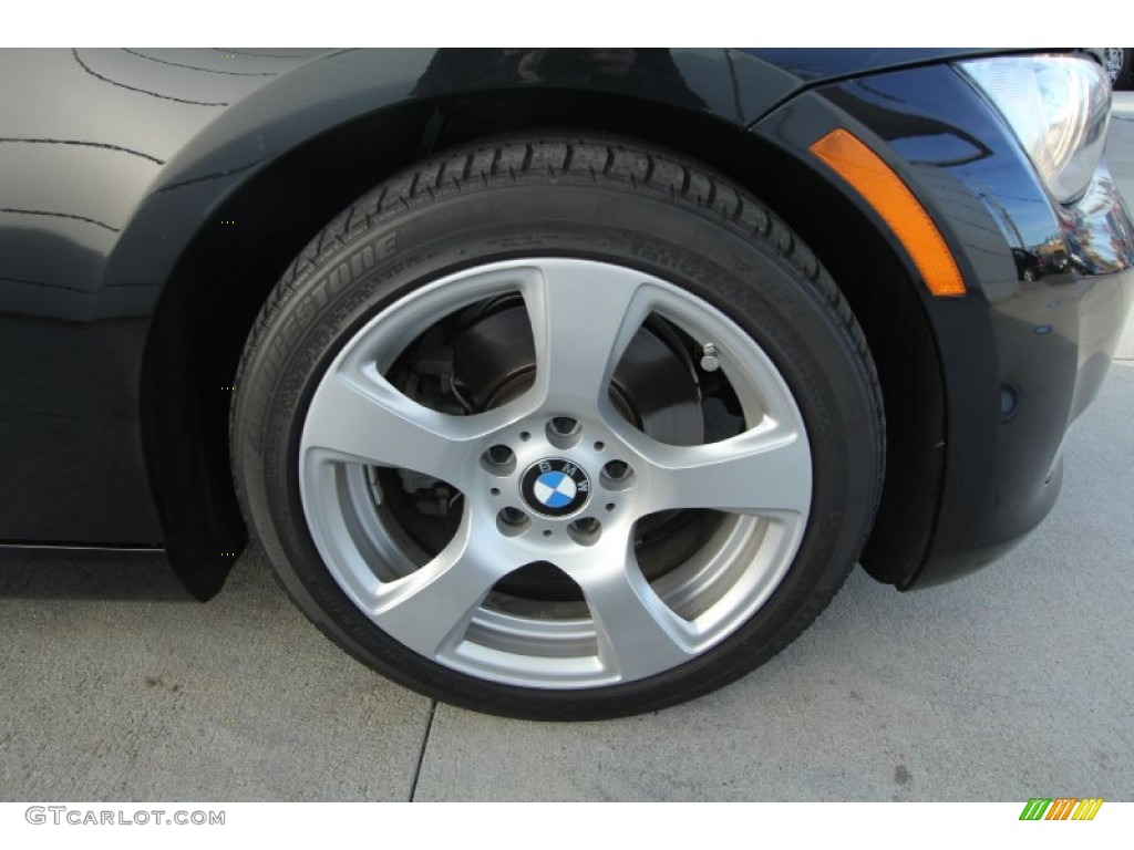 2009 3 Series 328i Convertible - Black Sapphire Metallic / Saddle Brown Dakota Leather photo #7