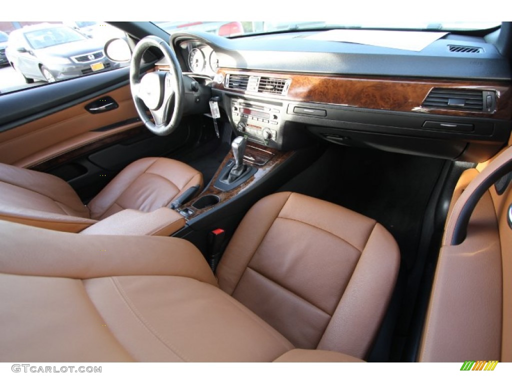 2009 3 Series 328i Convertible - Black Sapphire Metallic / Saddle Brown Dakota Leather photo #13