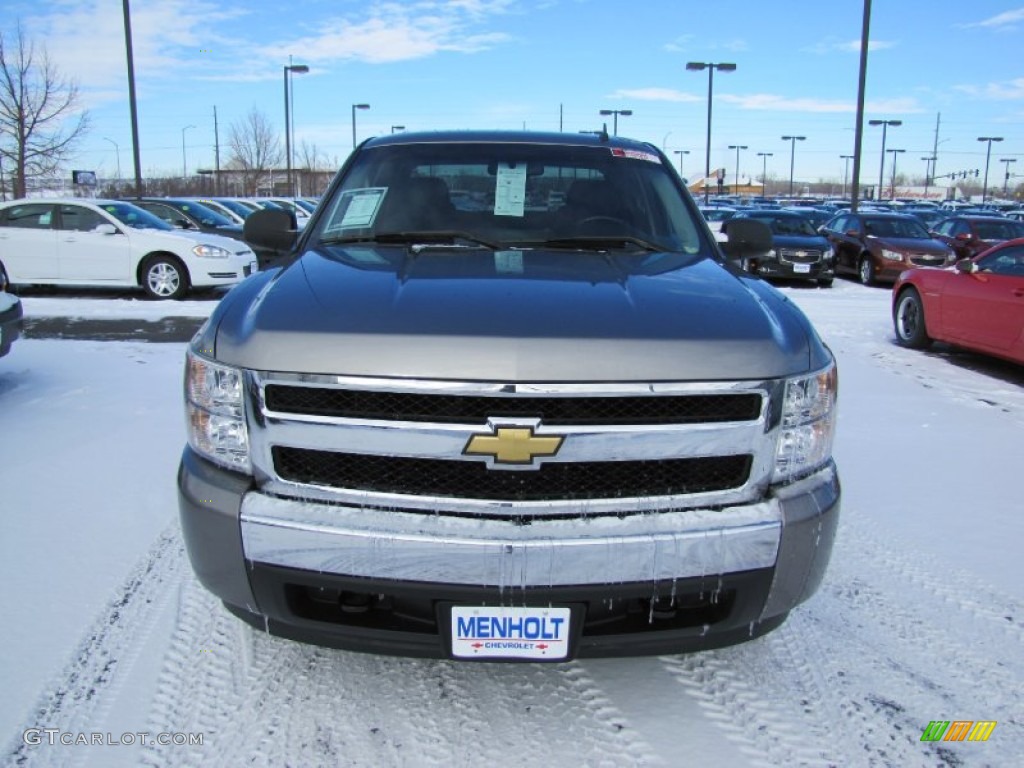 2007 Silverado 1500 LT Crew Cab 4x4 - Graystone Metallic / Ebony Black photo #2