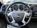 Ebony Black 2007 Chevrolet Silverado 1500 LT Crew Cab 4x4 Steering Wheel