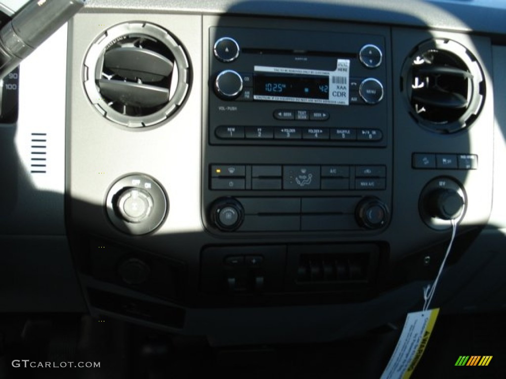 2012 F250 Super Duty XL Regular Cab 4x4 - Sterling Grey Metallic / Steel photo #14