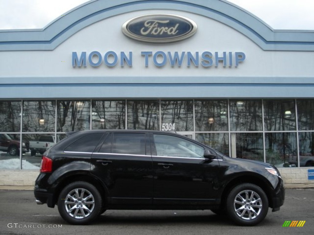 2012 Edge Limited AWD - Black / Charcoal Black photo #1