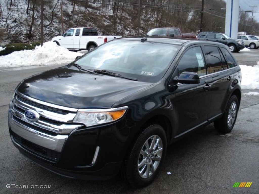 2012 Edge Limited AWD - Black / Charcoal Black photo #4