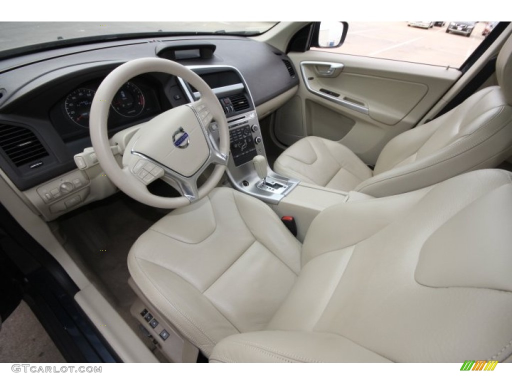 Sandstone Beige Interior 2011 Volvo XC60 3.2 Photo #60011689