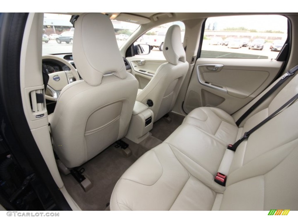 Sandstone Beige Interior 2011 Volvo XC60 3.2 Photo #60011791