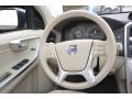 Sandstone Beige Steering Wheel Photo for 2011 Volvo XC60 #60011815