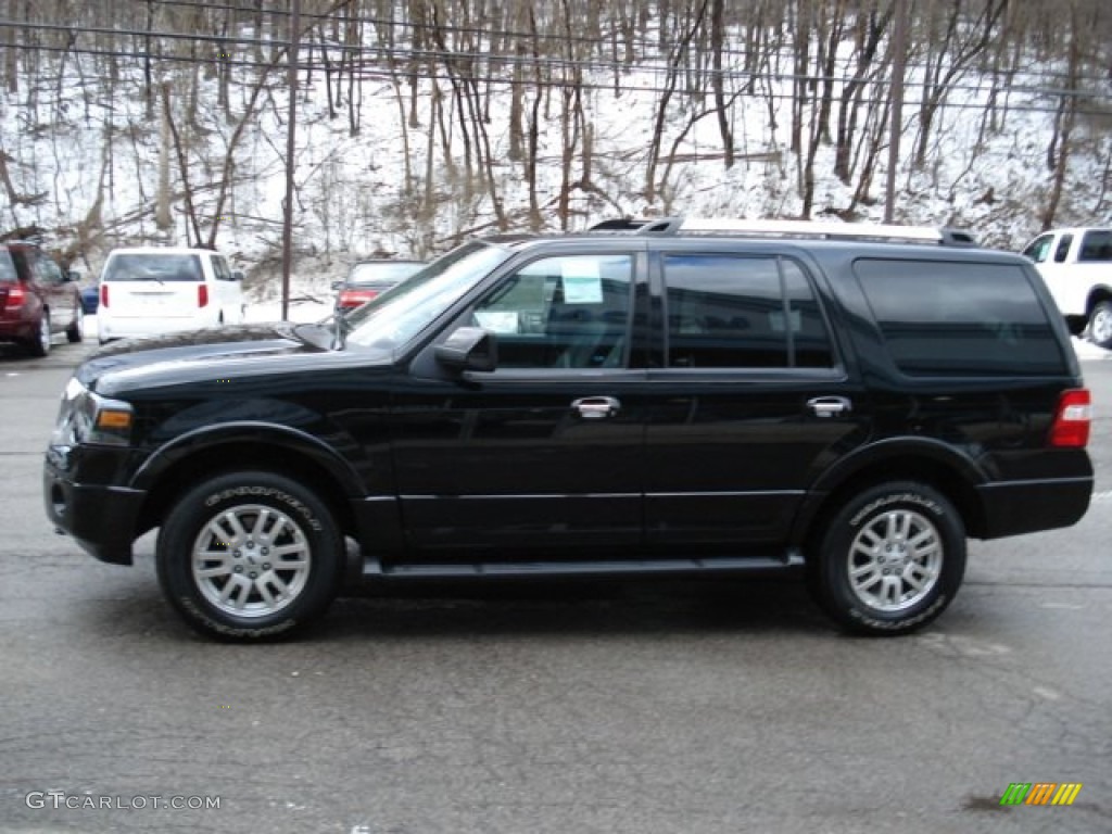 Black 2012 Ford Expedition Limited 4x4 Exterior Photo #60012195