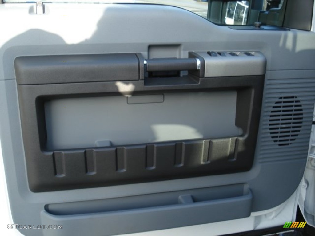 2012 F350 Super Duty XLT Crew Cab 4x4 - Oxford White / Steel photo #12