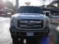 White Platinum Metallic Tri-Coat - F350 Super Duty King Ranch Crew Cab 4x4 Dually Photo No. 3