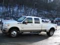 White Platinum Metallic Tri-Coat - F350 Super Duty King Ranch Crew Cab 4x4 Dually Photo No. 5