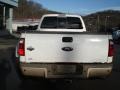 White Platinum Metallic Tri-Coat - F350 Super Duty King Ranch Crew Cab 4x4 Dually Photo No. 7