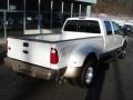 White Platinum Metallic Tri-Coat - F350 Super Duty King Ranch Crew Cab 4x4 Dually Photo No. 8