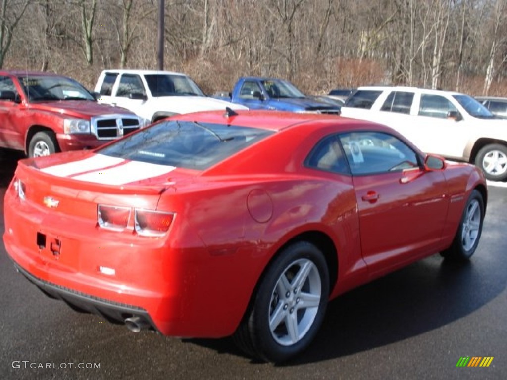 2012 Camaro LT Coupe - Victory Red / Black photo #8