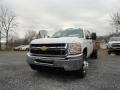 Summit White - Silverado 3500HD WT Crew Cab 4x4 Chassis Photo No. 2