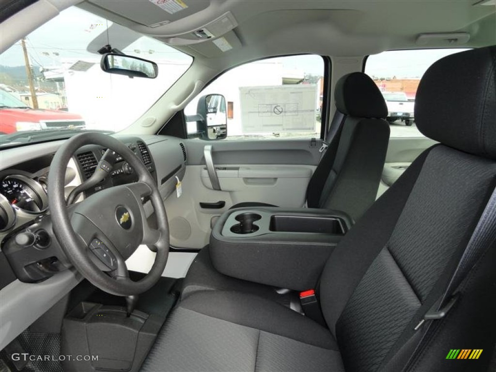 2012 Chevrolet Silverado 3500HD WT Crew Cab 4x4 Interior Color Photos