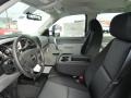 Dark Titanium 2012 Chevrolet Silverado 3500HD WT Crew Cab 4x4 Interior Color