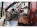  2005 F150 King Ranch SuperCrew 4x4 Castano Brown Leather Interior