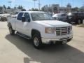 2008 Summit White GMC Sierra 2500HD SLT Crew Cab 4x4  photo #7