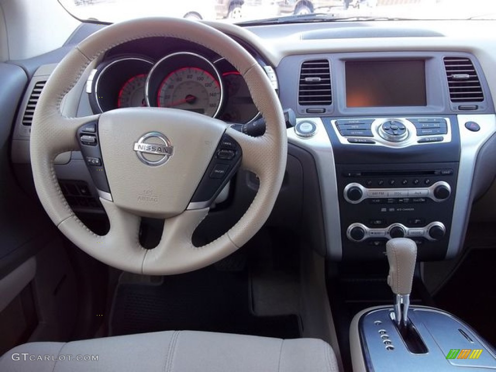 2009 Nissan Murano SL AWD Beige Dashboard Photo #60015812