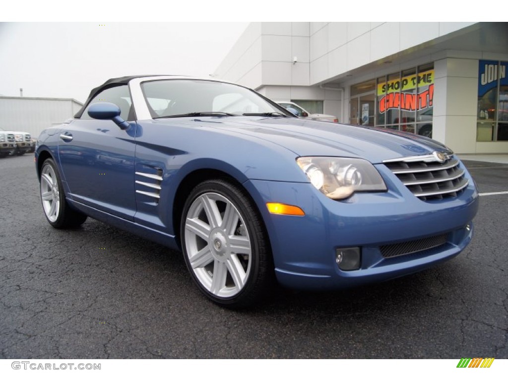 Aero Blue Pearl 2006 Chrysler Crossfire Limited Roadster Exterior Photo #60016222