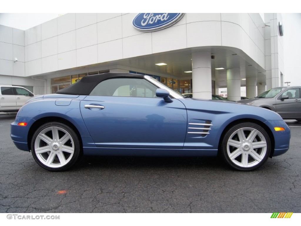 Aero Blue Pearl 2006 Chrysler Crossfire Limited Roadster Exterior Photo #60016231
