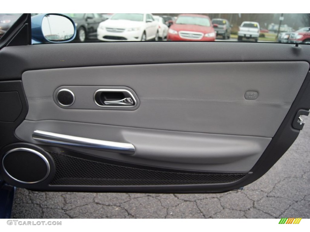 2006 Chrysler Crossfire Limited Roadster Dark Slate Gray/Medium Slate Gray Door Panel Photo #60016318