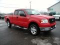 2004 Bright Red Ford F150 XLT SuperCab 4x4  photo #14