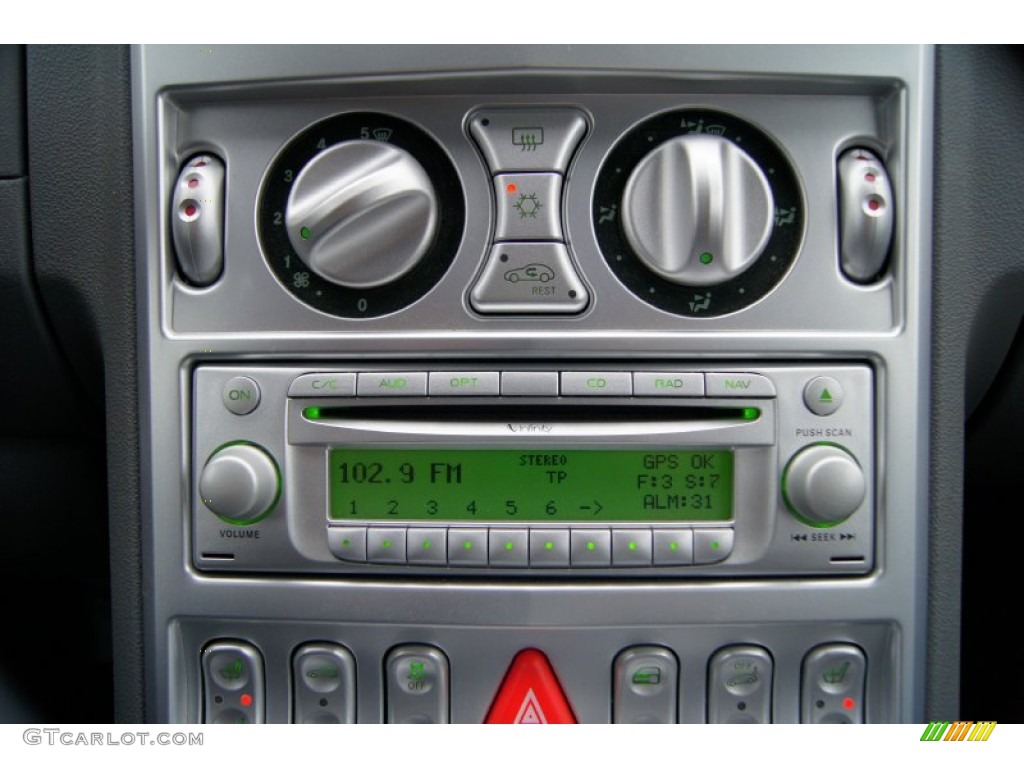 2006 Chrysler Crossfire Limited Roadster Audio System Photos