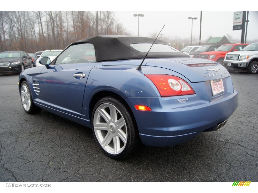 Aero Blue Pearl 2006 Chrysler Crossfire Limited Roadster Exterior Photo #60016475