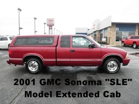 2001 GMC Sonoma SL Extended Cab Data, Info and Specs