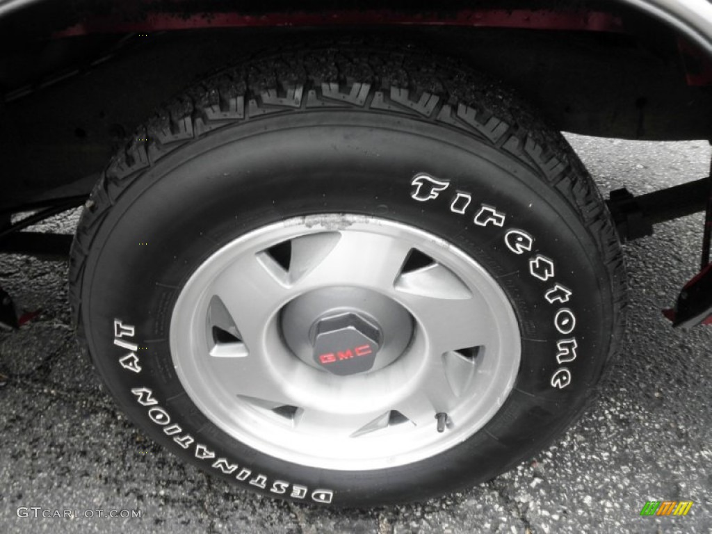 2001 Sonoma SL Extended Cab - Cherry Red Metallic / Graphite photo #12