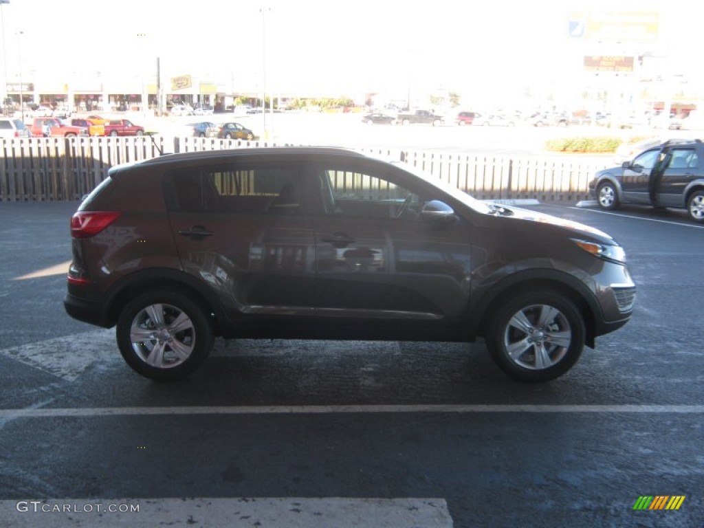 2012 Sportage LX - Sand Track / Alpine Gray photo #6