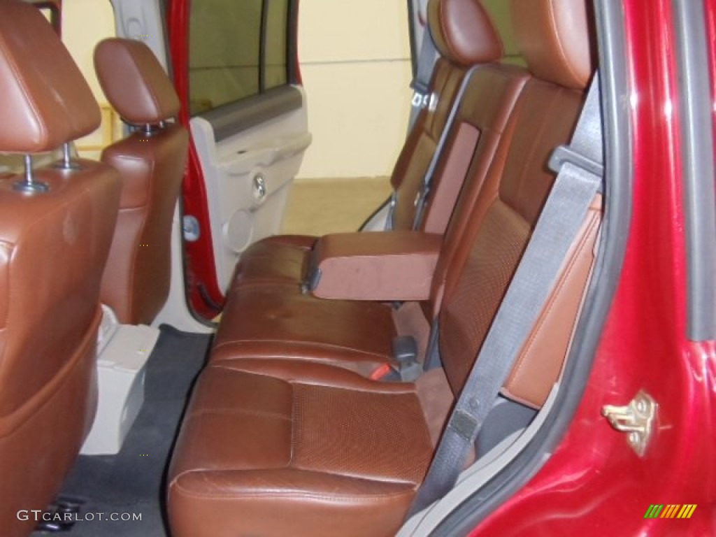 2006 Jeep Commander Limited 4x4 Rear Seat Photo #60017379