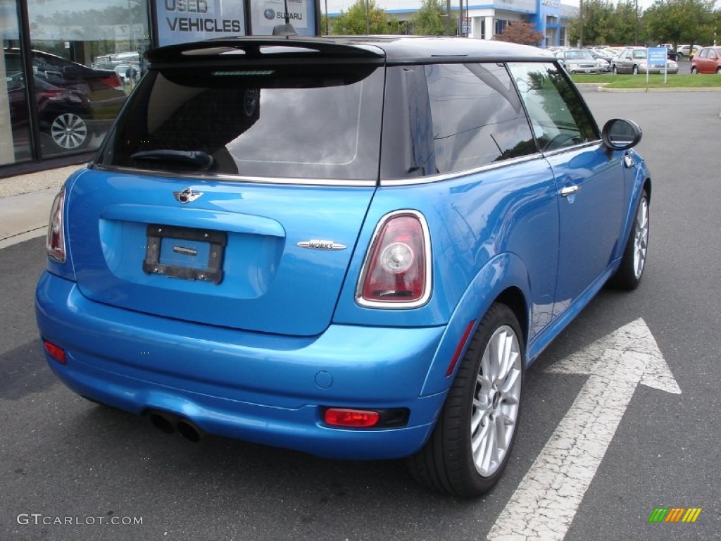 Laser Blue Metallic 2009 Mini Cooper John Cooper Works Hardtop Exterior Photo #60017761