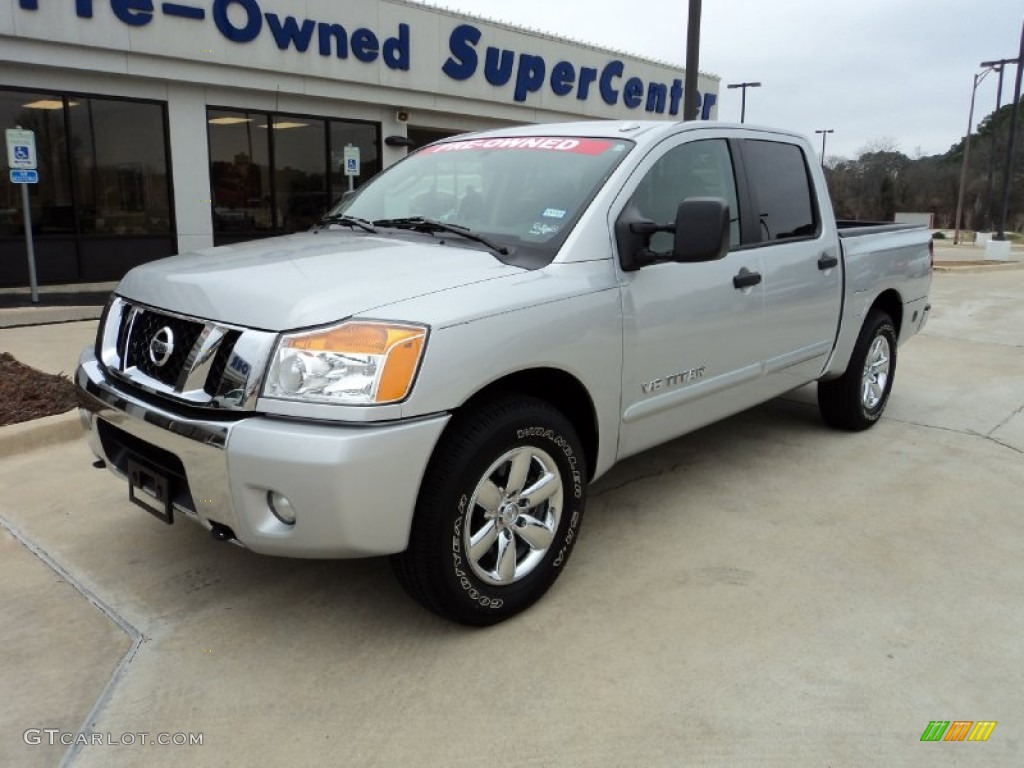 2011 Radiant Silver Nissan Titan Sv Crew Cab #60009557 Photo #10 