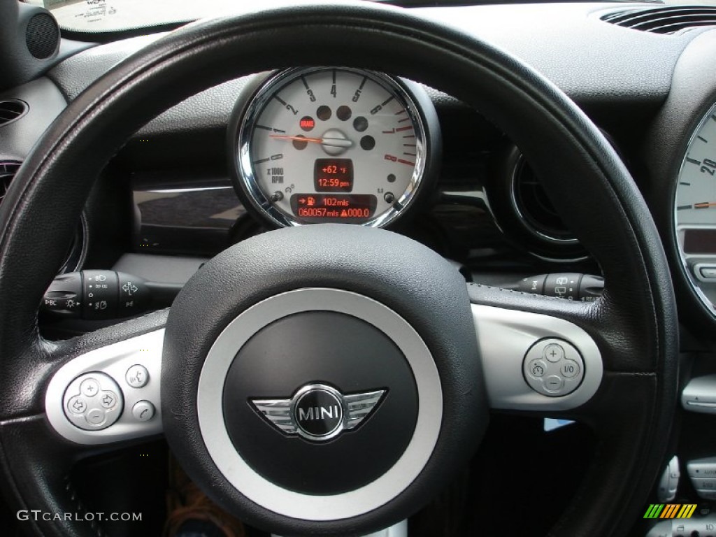2009 Cooper John Cooper Works Hardtop - Laser Blue Metallic / Black/Grey photo #14