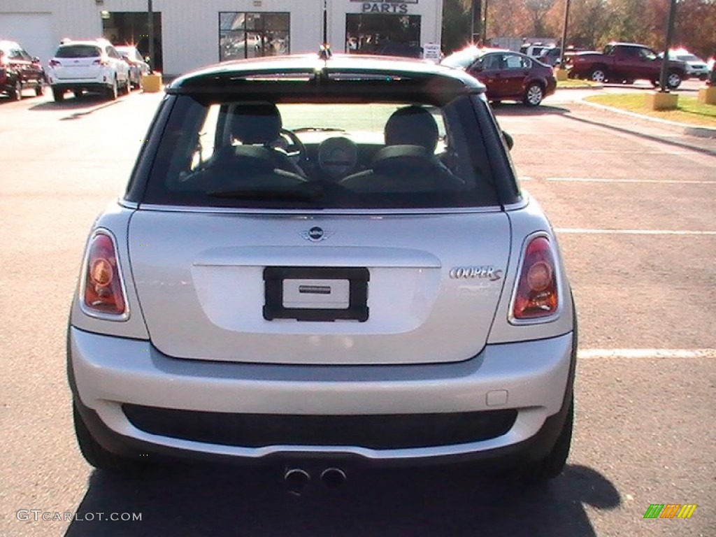 2007 Cooper S Hardtop - Sparkling Silver Metallic / Grey/Carbon Black photo #5