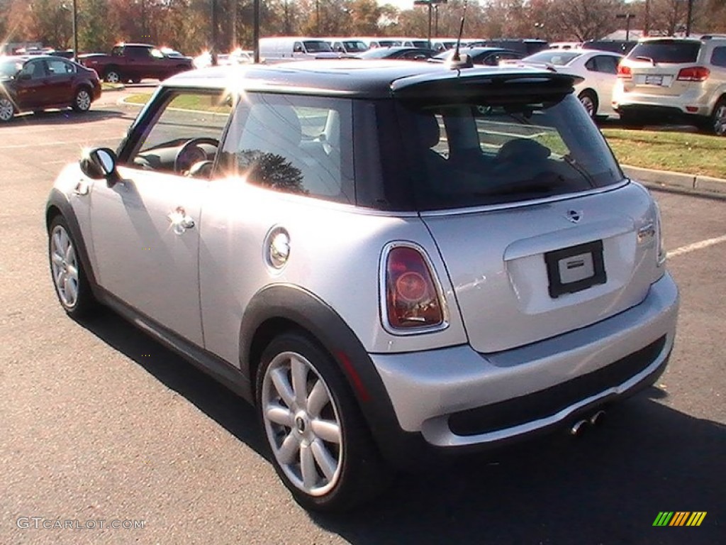 2007 Cooper S Hardtop - Sparkling Silver Metallic / Grey/Carbon Black photo #6