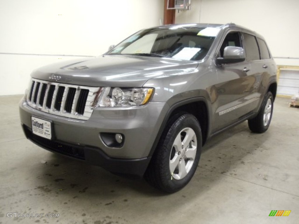 2012 Grand Cherokee Laredo X Package 4x4 - Mineral Gray Metallic / Black photo #1
