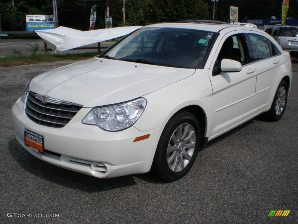 2010 Sebring Limited Sedan - Stone White / Dark Slate Gray photo #1