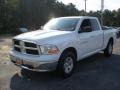 2011 Bright White Dodge Ram 1500 SLT Quad Cab 4x4  photo #1