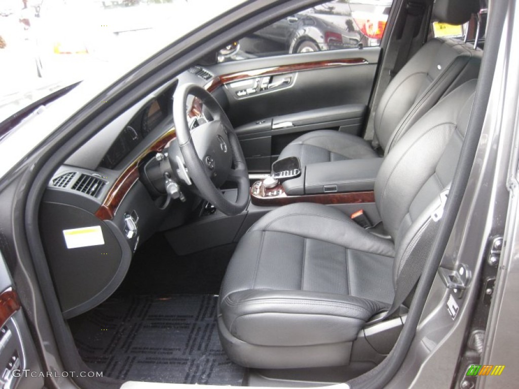 2009 Mercedes-Benz S 63 AMG Sedan Front Seat Photo #60018978