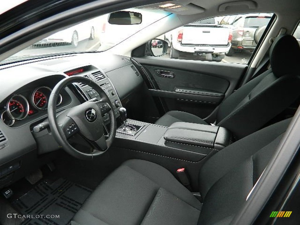 Black Interior 2011 Mazda CX-9 Sport Photo #60019005