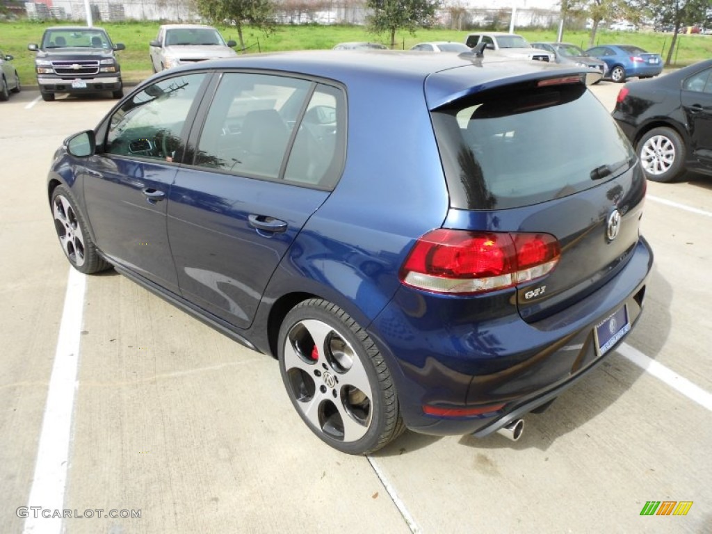 Shadow Blue Metallic 2012 Volkswagen GTI 4 Door Exterior Photo #60019686