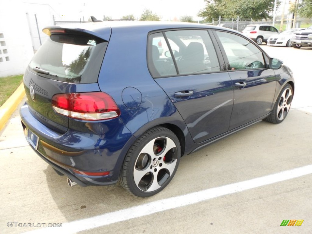 Shadow Blue Metallic 2012 Volkswagen GTI 4 Door Exterior Photo #60019700
